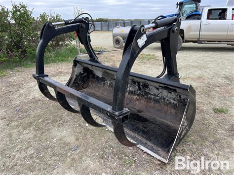 grapple bucket for new holland skid steer|excavator grapple bucket for sale.